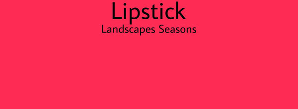 IxCHeL Fibre & Yarns Colour swatch of Lipstick Landscapes Dye