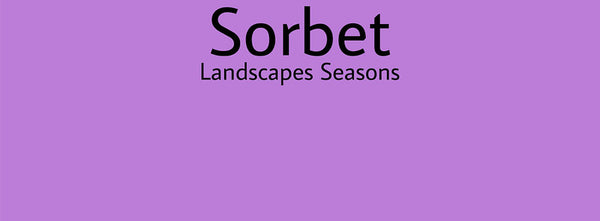 IxCHeL Fibre & Yarns Colour swatch of Sorbet Landscapes Dye