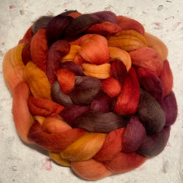 IxCHeL Fibre & Yarns Polwarth Tops colourway Autumn