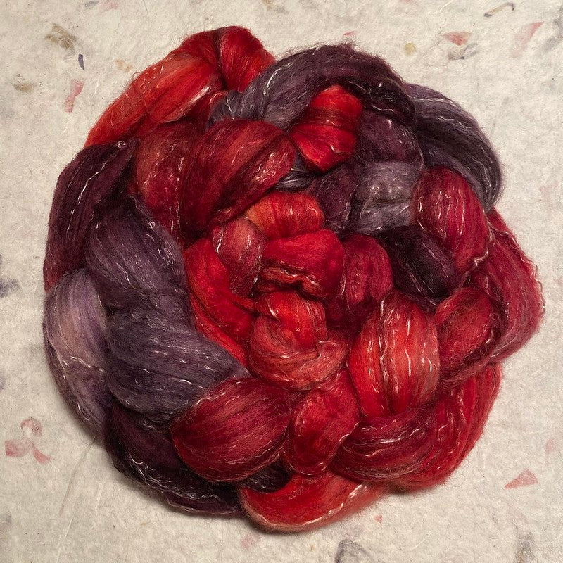 IxCHeL Fibre & Yarns Precious Tops colourway Dark Secrets