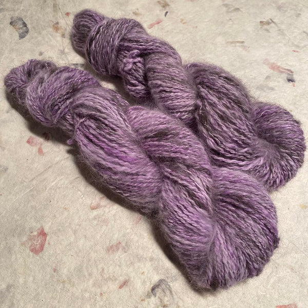 IxCHeL Fibre & Yarns Wallaby Bunny Blend Yarn colourway Lavender