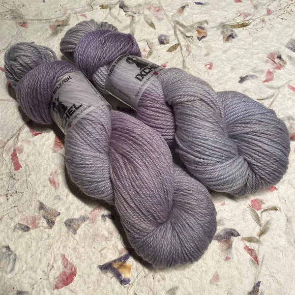 IxCHeL Fibre & Yarns 8ply DK Merino Yarn 'GAIA' colourway Lavender Mist
