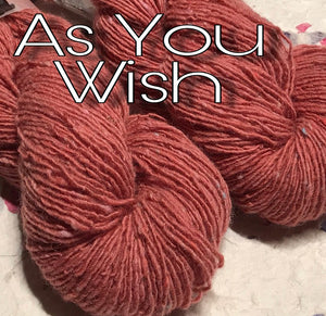 IxCHeL Fibre & Yarns Merino Tweed 4ply Yarn colourway As You Wish